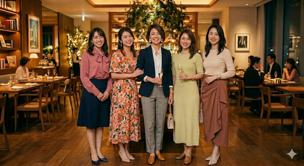 女性正装 パターン2の参考イメージ